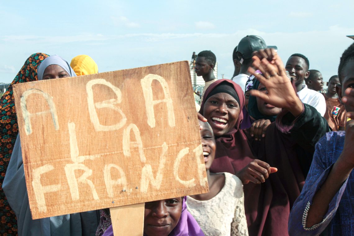 Protest in Niamey, Niger