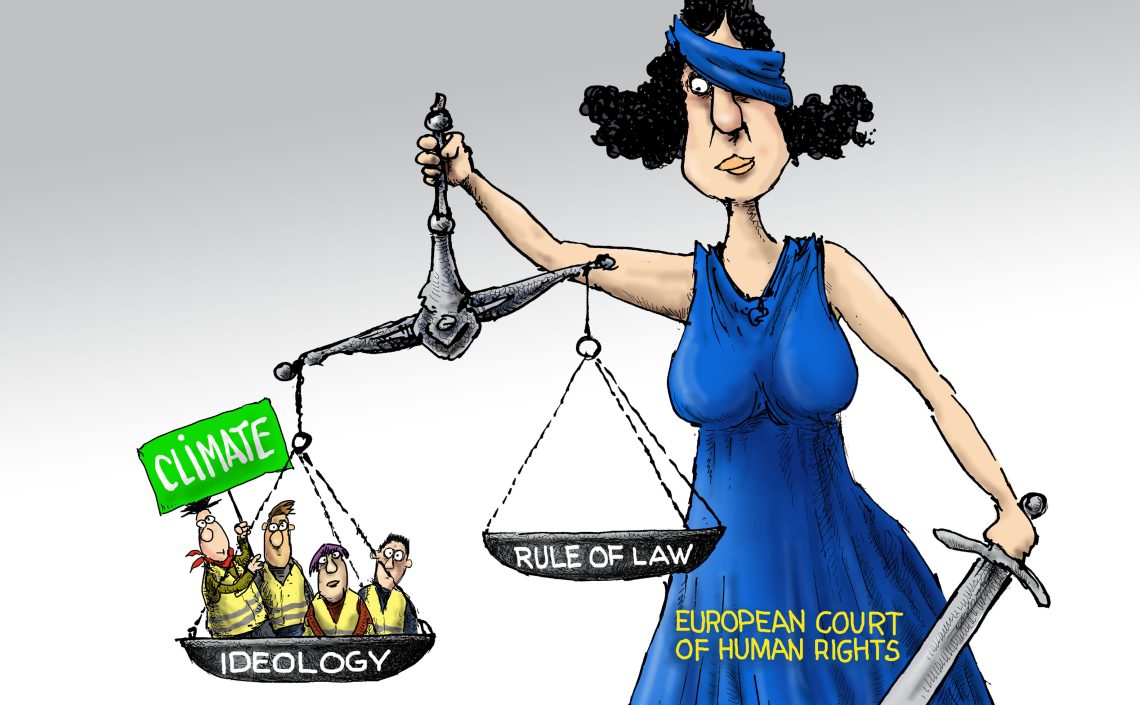 European Court of Human Rights cartoon