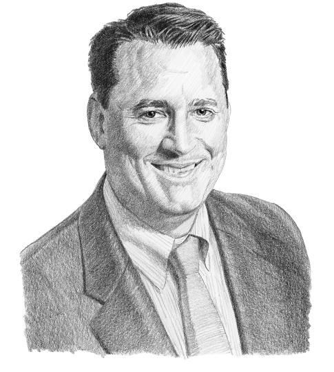 Illustration of Steven Groves