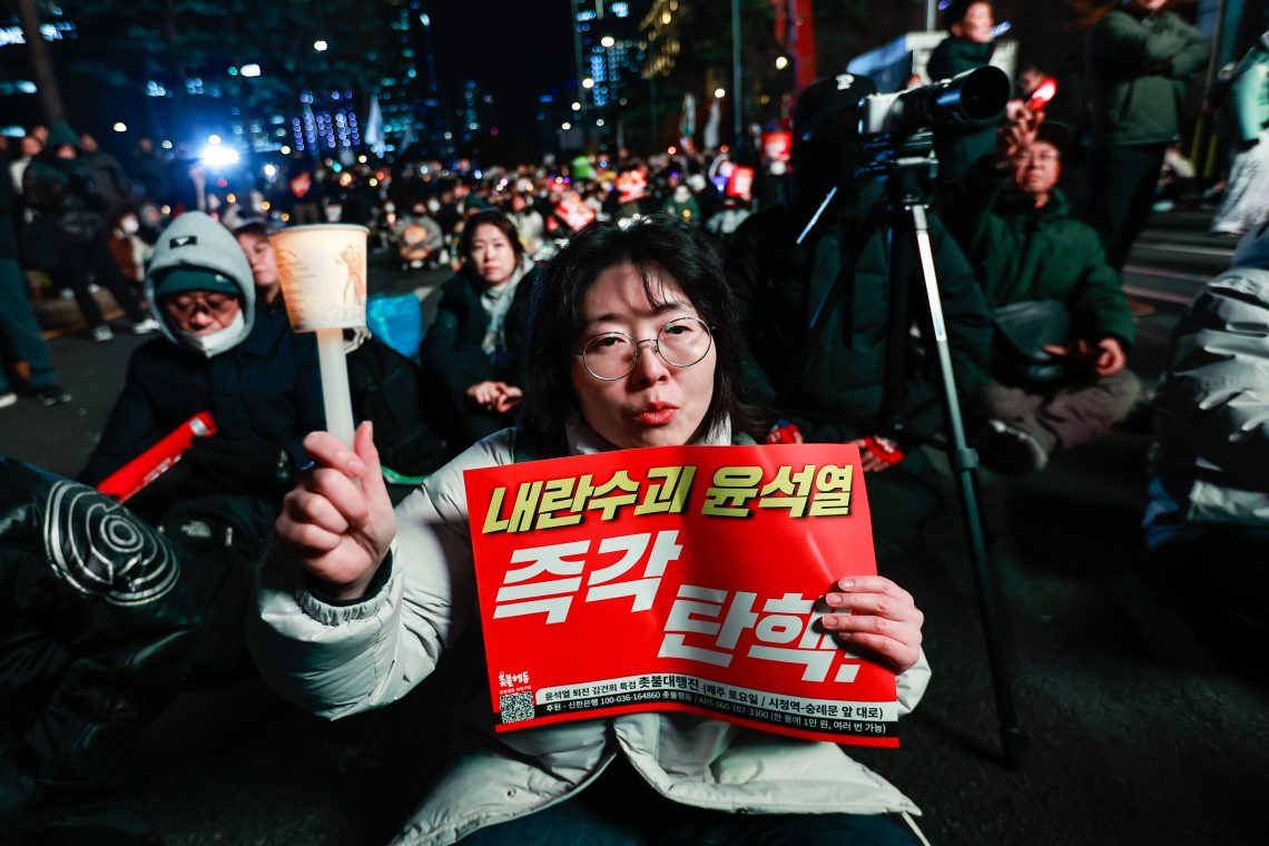 Turmoil puts South Korea at political risk GIS Reports