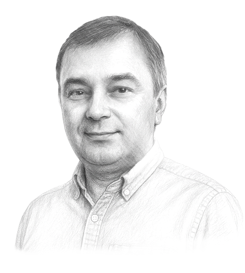 Illustration of Zoltan Kiszelly