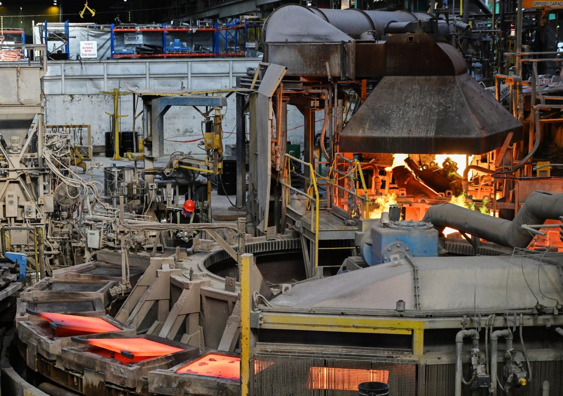 Global copper supply chains under escalating stress